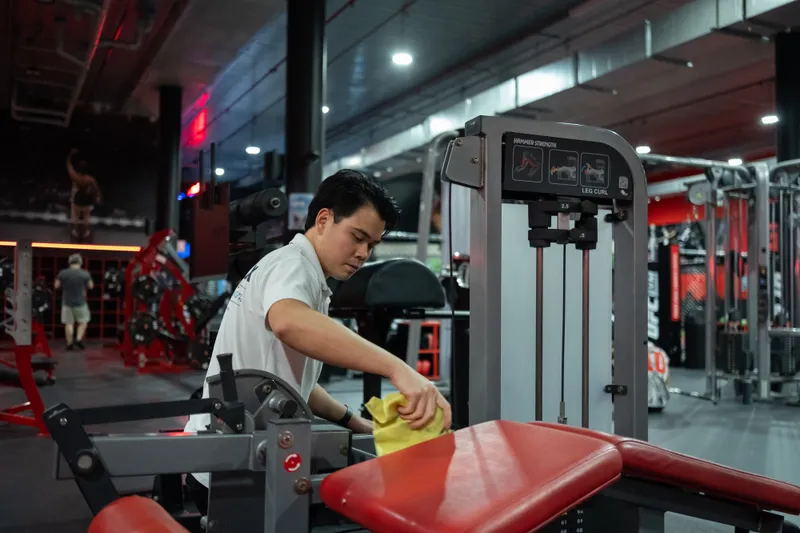 Disinfection & Sanitisation for a Sydney gym